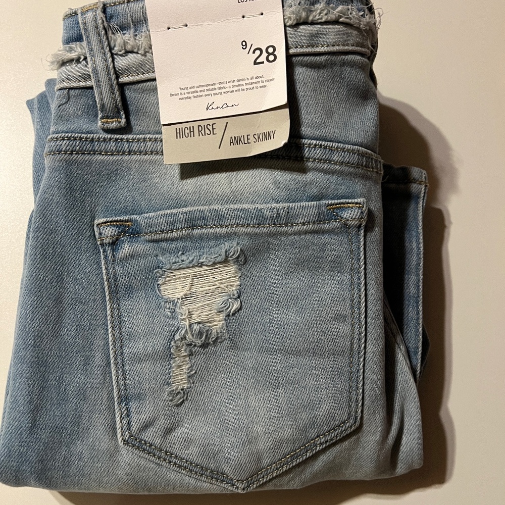 Kancan high rise ankle skinny jeans